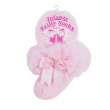GS214-P: Pink Tutu Socks (NB-6 Months)